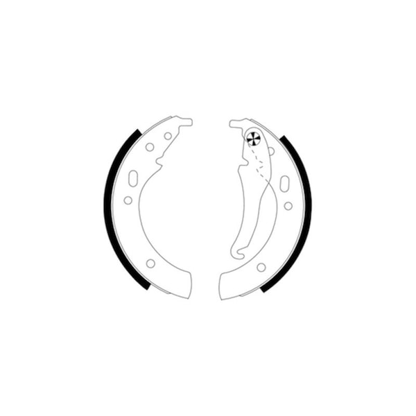 Pagid Brakes Drum Brake Shoe Kit, 355000121 355000121 - main